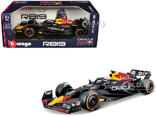 Red Bull Racing RB19 #1 Max Verstappen Oracle Champion Formula One F1 World Championship 2023 Race Series 1/18 Diecast Model Car Bburago 18003MV