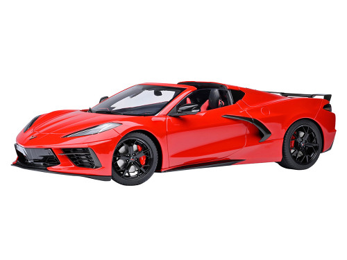 2020 Chevrolet Corvette C8 Stingray Torch Red 1/18 Model Car Autoart 71282