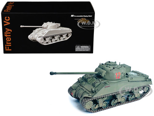 British Sherman Firefly Vc Tank #12 3 Troop A Sqd Northamptonshire Yeomanry France 1944 NEO Dragon Armor Series 1/72 Plastic Model Dragon Models 63239