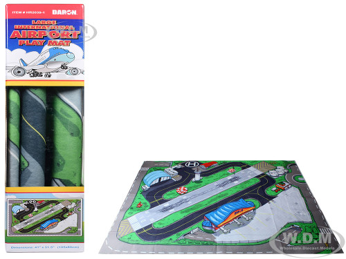 Large International Airport Felt Play Mat Model Daron HR2039-1