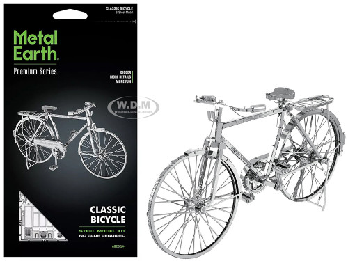 Model Kit Classic Bicycle Bon Voyage Challenging Difficulty Steel Model Metal Earth ICX020