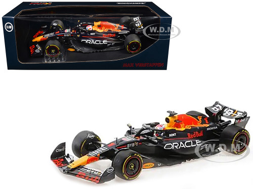 Red Bull Racing RB19 #1 Max Verstappen Oracle Winner F1 Formula One Italian GP 2023 with Driver Limited Edition to 160 pieces Worldwide 1/18 Diecast Model Car Minichamps 110231501