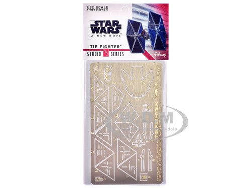 Photoetch Set for Star Wars A New Hope Tie Fighter Kit 1/32 Scale AMT MKA065