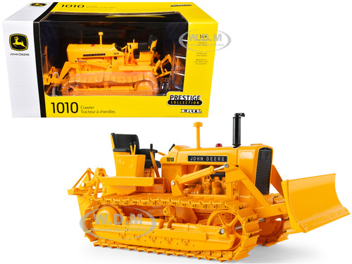 John Deere 1010 Crawler Dozer Yellow Prestige Collection 1/16 Diecast Model ERTL TOMY 45858