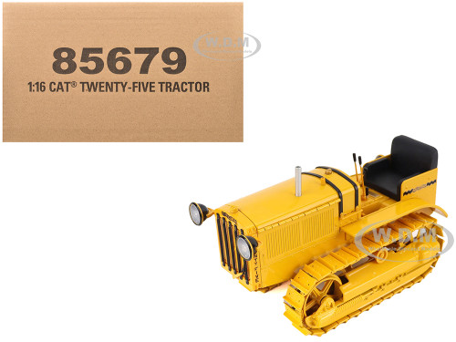 CAT Caterpillar Twenty Five Tractor Yellow Vintage Series 1/16 Diecast Model Diecast Masters 85679