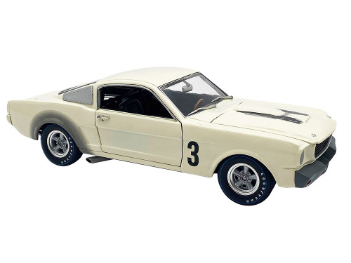 1965 Shelby GT350R Prototype #3 White Limited Edition to 312 pieces Worldwide 1/18 Diecast Model Car ACME A1801878
