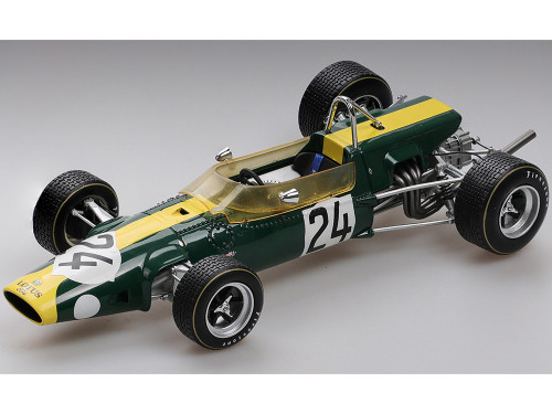 Lotus 48 #24 Jackie Oliver Formula One F1 German GP 1967 Mythos Series Limited Edition to 40 pieces Worldwide 1/18 Model Car Tecnomodel TM18-179A