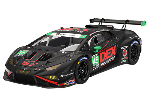 Lamborghini Huracan GT3 EVO2 #45 Graham Doyle Danny Formal Ashton Harrison Kyle Marcelli Wayne Taylor Racing with Andretti 24 Hours of Daytona 2024 1/18 Model Car Top Speed TS0577