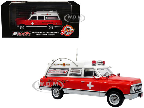 Ambulance Diecast Model Cars 1/18 1/24 1/12 1/43