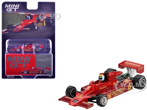 Lotus 78 #6 Gunnar Nilsson John Player Team Lotus Formula One F1 Japanese GP 1977 Limited Edition 1/64 Diecast Model Car Mini GT MGT00808