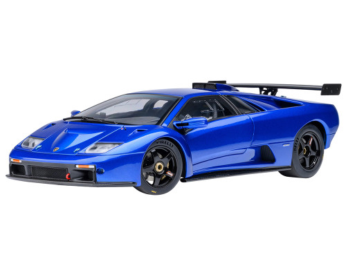 Lamborghini Diablo GTR Monterey Blue Metallic 1/18 Model Car Autoart AA79135