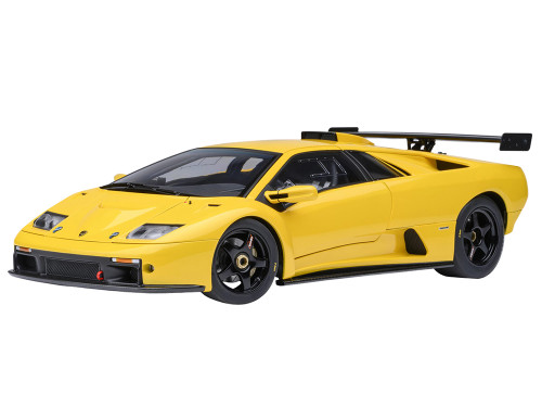 Lamborghini Diablo GTR Superfly Yellow 1/18 Model Car Autoart AA79138