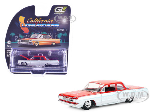 1955 Chevrolet Bel Air Lowrider Ruby Red and Matt Bronze
