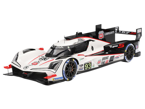 Acura ARX 06 GTP #93 Kakunoshin Ohta Alex Palou Renger van der Zande Nick Yelloly Acura Meyer Shank Racing with Curb-Agajanian 24 Hours of Daytona 2025 1/18 Model Car Top Speed TS0631
