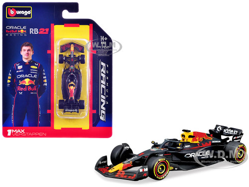 Red Bull Racing RB21 #1 Max Verstappen Formula One F1 World Championship 2025 Formula Racing Series 1/64 Diecast Model Car Bburago 58003MV