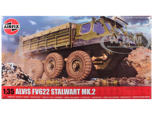 Level 3 Model Kit Alvis FV622 Stalwart Mk 2 Military Truck with 3 Scheme Options 1/35 Plastic Model Kit Airfix AIRA1381F