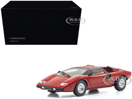 Lamborghini Veneno Green Red Line 1/64 Diecast Model Car Kyosho