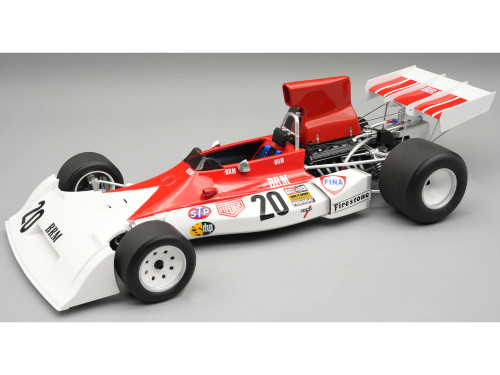 BRM P160E #20 Jean Pierre Beltoise Formula One F1 Canadian GP 1973 Mythos Series with Display Case Limited Edition to 30 pieces Worldwide 1/18 Model Car Tecnomodel TM18-296C