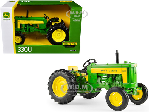 John Deere 330 Utility Tractor Green Replica Play Series 1/16 Diecast Model ERTL TOMY 45984