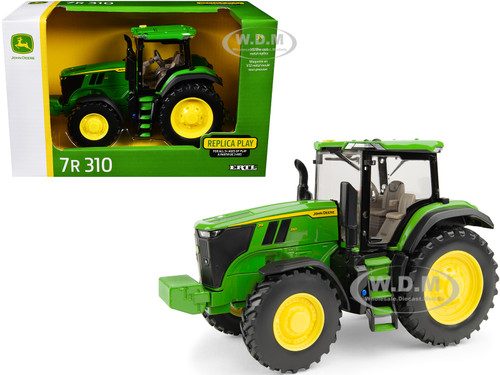 John Deere 7R 310 Tractor Green Replica Play Series 1/32 Diecast Model ERTL TOMY 45992