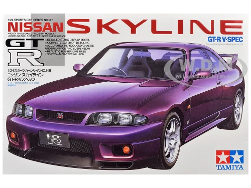 Model Kit Nissan Skyline GT R V Spec 1/24 Scale Model Tamiya TAM-24145