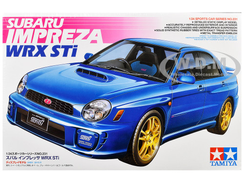 Model Kit Subaru Impreza WRX STi 1/24 Scale Model Tamiya TAM-24231