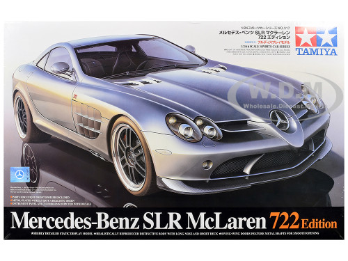 Model Kit Mercedes Benz SLR McLaren 722 Edition 1/24 Scale Model Tamiya TAM-24317