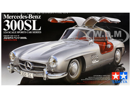 Model Kit Mercedes Benz 300SL Gullwing 1/24 Scale Model Tamiya TAM-24338