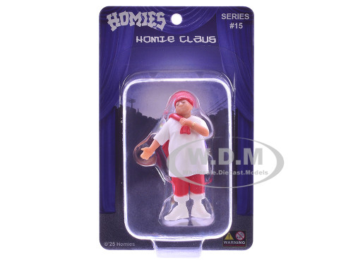 Homie Claus 1 75 Figure Special Release #10 Series 15 Model Homies HOM15-10CLAUS
