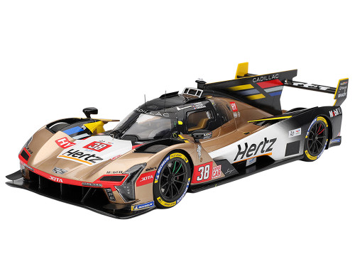 Cadillac V Series R #38 Earl Bamber Sebastien Bourdais Jenson Button Cadillac Hertz Team Jota FIA WEC 24 Hours of Le Mans 2025 1/18 Model Car Top Speed TS0678