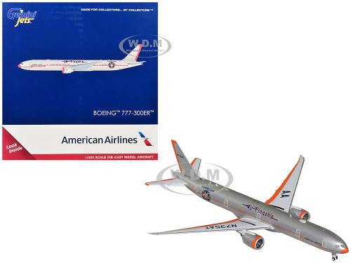 Boeing 777-300ER Commercial Aircraft with Flaps Down 