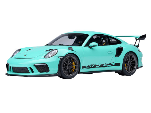 Porsche 911 991 2 GT3 RS Mint Green 1/18 Model Car Autoart 78181