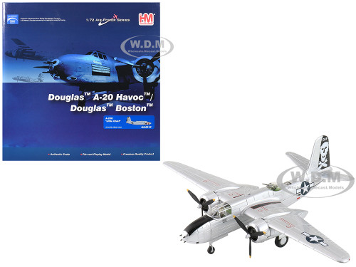 Douglas A 20G Havoc Aircraft Little Chief 43 9521 321st BS 1944 United States Army Air Forces Air Power Series 1/72 Diecast Model Hobby Master HA4212