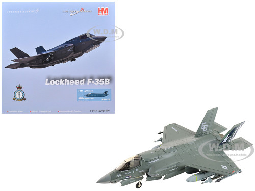 Lockheed Martin F 35B Lightning II Aircraft Beast Mode 170533 VMFA 533 Hawks 2025 United States Marine Corps Air Power Series 1/72 Diecast Model Hobby Master HA4625