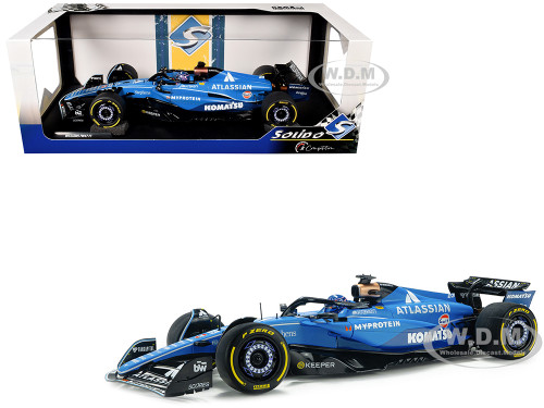 Williams FW47 #23 Alex Albon Atlassian Formula One F1 Australian GP 2025 Competition Series 1/18 Diecast Model Car Solido S1818801