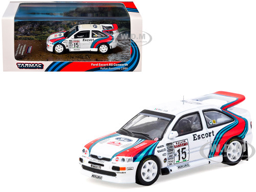Ford Escort RS Cosworth WRC #15 Malcolm Wilson Bryan Thomas Rallye Sanremo 1994 Hobby64 Series 1/64 Diecast Model Car Mini GT T64-081-94RS15