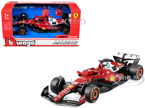 Ferrari SF 25 #16 Charles Leclerc Formula One F1 World Championship 2025 1/43 Diecast Model Car Bburago 36853CL