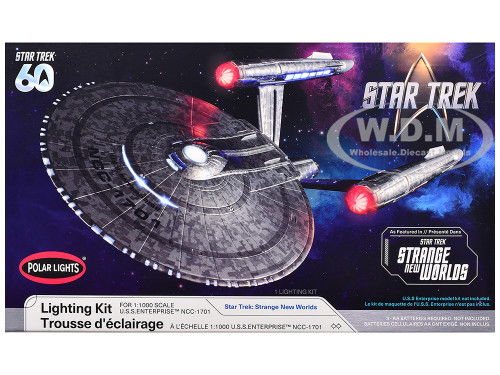 Star Trek Strange New Worlds 2022 Current TV Series USS Enterprise NCC 1701 Lighting Kit for 1/1000 Model Kit Polar Lights MKA057