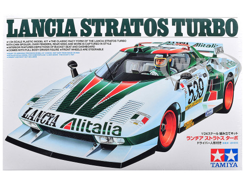 Model Kit Lancia Stratos Turbo 1/24 Scale Model Tamiya TAM-25210