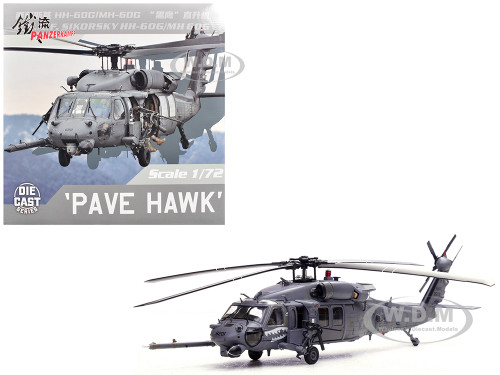 Sikorsky HH 60G Pave Hawk Helicopter 89 26201 55th RQS Davis Monthan AFB AZ 2008 United States Air Force 1/72 Diecast Model Panzerkampf 14058PE
