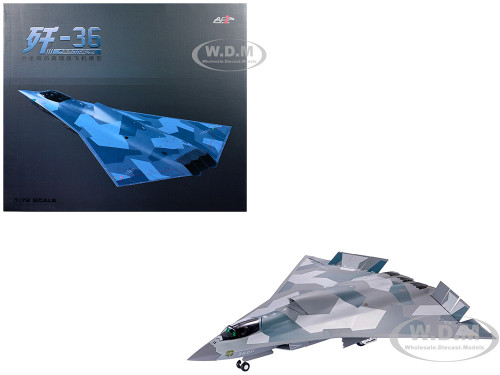 CAC J 36 Stealth Aircraft People s Liberation Army Air Force 1/72 Diecast Model Air Force 1 AF1-0324