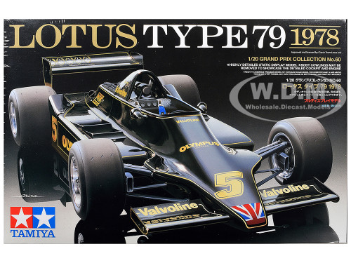 Model Kit 1978 Lotus Type 79 Grand Prix Collection 1/20 Scale Model Tamiya TAM-20060