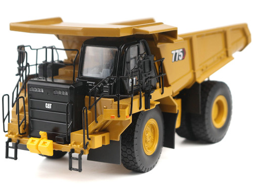 CAT Caterpillar 775 Mining Truck Yellow High Line Series 1/50 Diecast Model Diecast Masters 85798