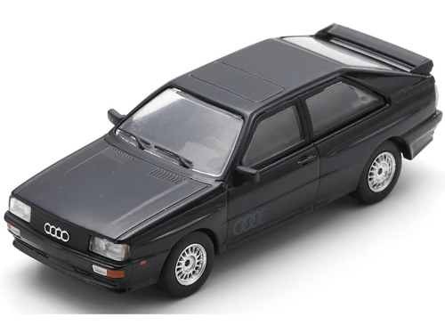 Audi Quattro Black 1/64 Diecast Model Car Schuco 64U00032