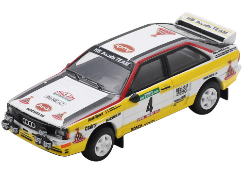Audi Quattro #4 Walter Rohrl  Christian Geistdorfer Rallye de Portugal 1984 1/64 Diecast Model Car Schuco 64U00084