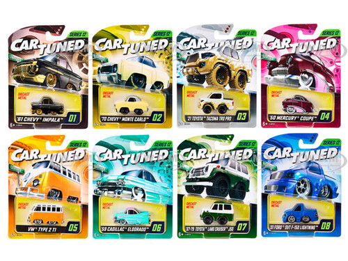Mainline 2026 Series 12 Set of 8 Pieces Diecast Model Cars CarTuned 592631-XX11
