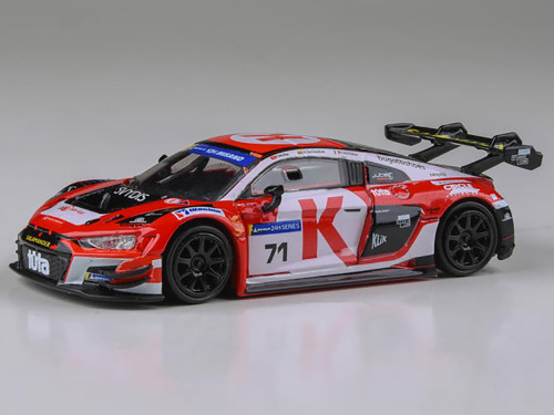 Audi R8 LMS GT3 EVO II #71 Arunas Geciauskas Nicola Michelon Tim Muller Juta Racing 12 Hours of Misano 2025 1/64 Diecast Model Car Paragon Models PA-56261