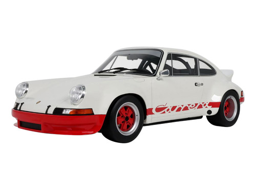 1973 Porsche 911 2 8 RSR Grand Prix White 1/12 Model Car GT Spirit GT604