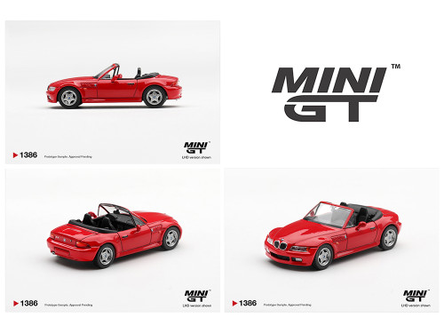 BMW Z3 Hellrot Red Limited Edition 1/64 Diecast Model Car Mini GT MGT01386