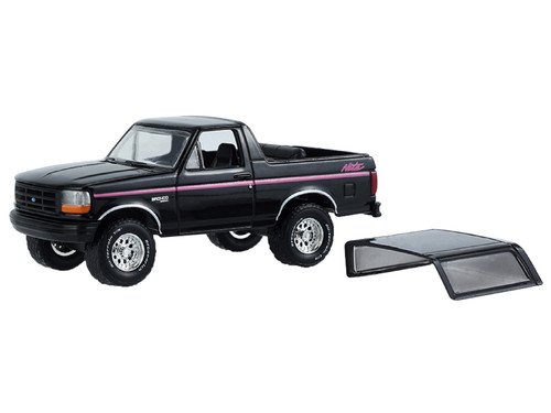1992 Ford Bronco Black Nite Hobby Exclusive 1/64 Diecast Model Car Greenlight GL-30625